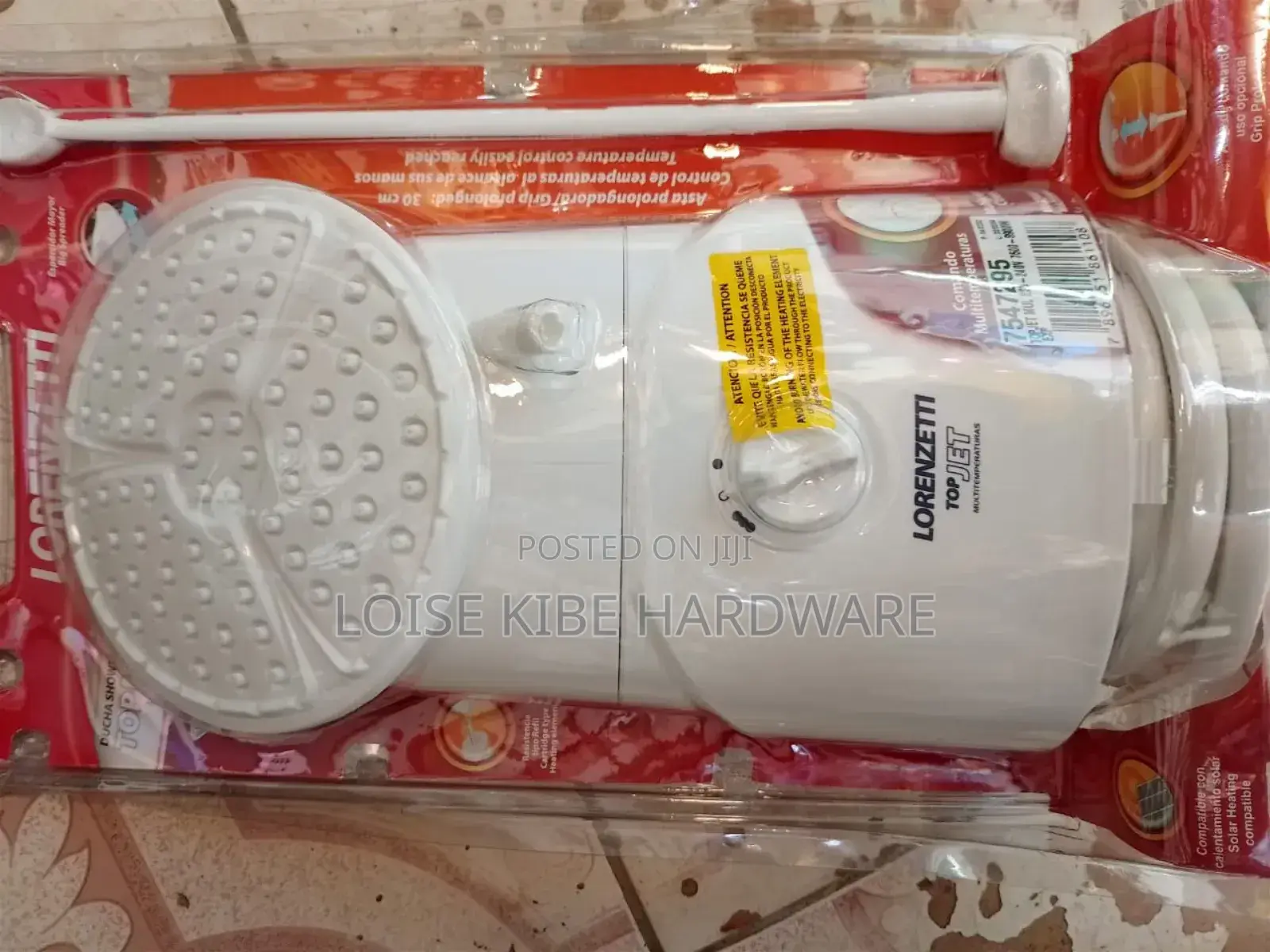 Round Lorenzetii Shower Head Available