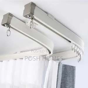 Flexible Bendable Curtain Rails