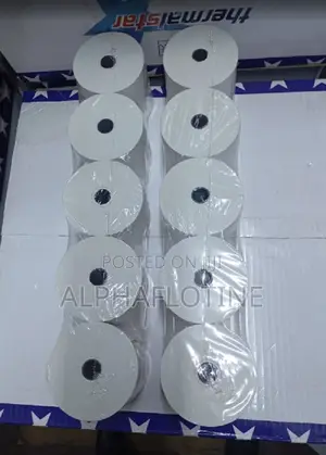 Thermal Rolls 80mm by 79mm - 50 Pieces Ideal