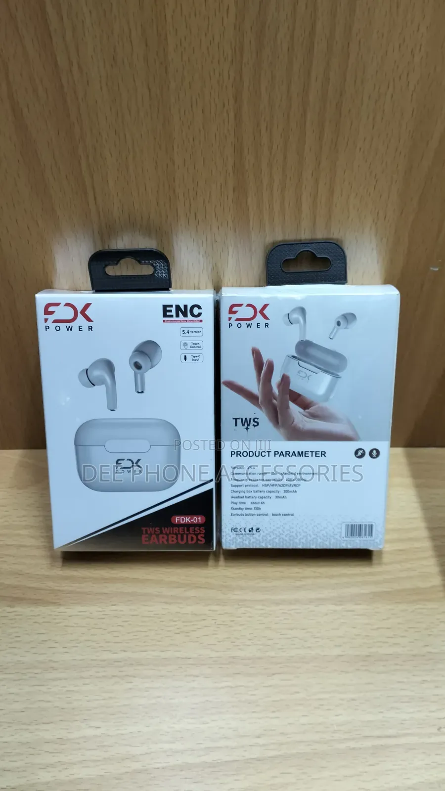 FDK Active Noise Cancelling Earbuds