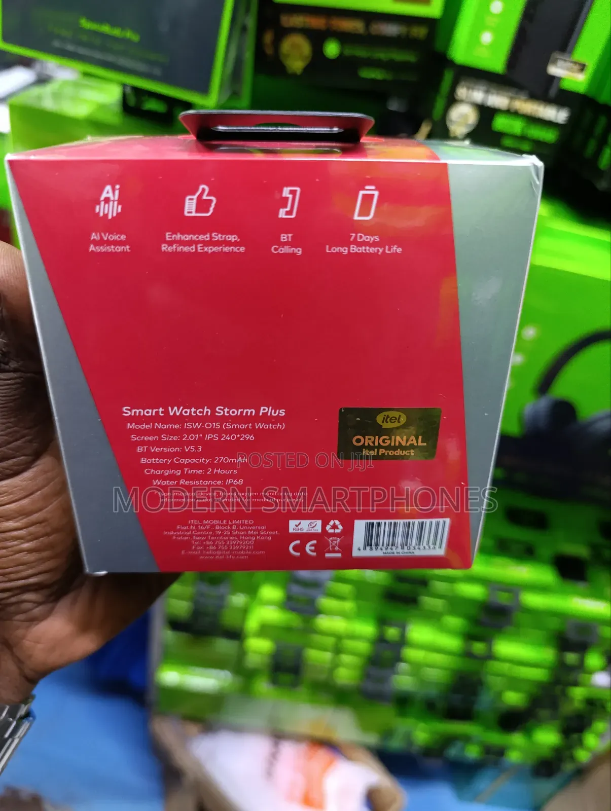 Itel Storm Plus Smartwatch