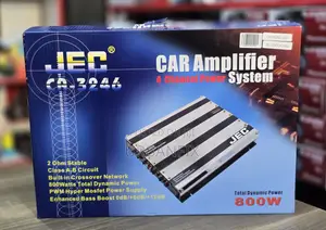Jec 800 Watts 4 Channel Bridgeable Powerful Amplifier