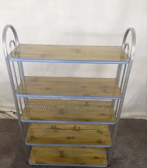 5 Tier Wooden Imported Shoe Rack