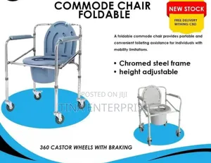 Commode Chair With Wheels