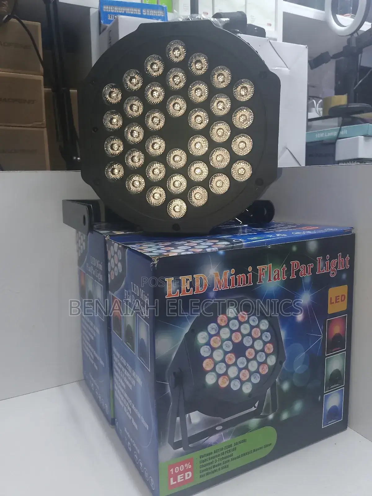 Stage Light,Disco Events Lamps, Multicolor, Sound Activated