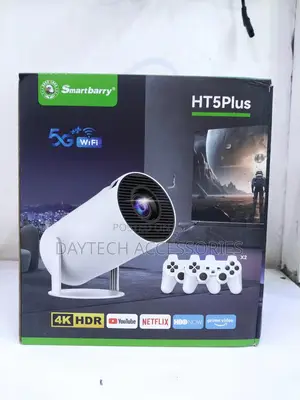 2-in-1 Ultimate 1080p Hd Gaming Projector With Android 11