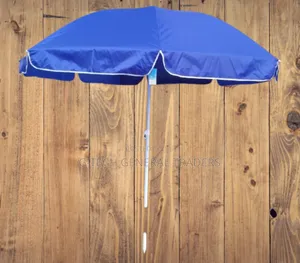 Multicolored Xl Garden/Market Umbrella