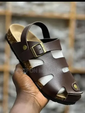 Men's Closed Toe Cork Sandals