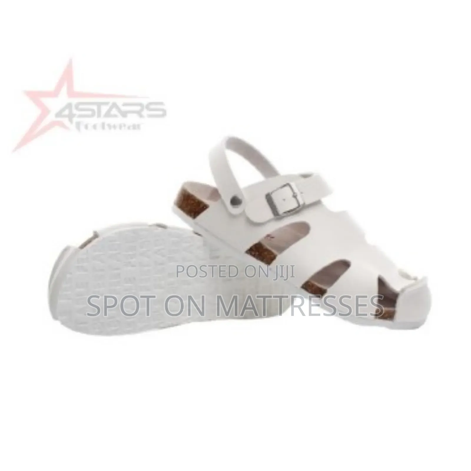 Men's Closed Toe Cork Sandals