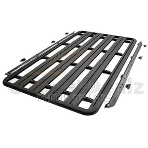 4x4 Aluminium Flat Roof Rack With Steel Brackets for Longer