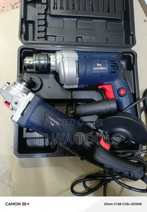 Electric Drill 750 Watts + Angle Grinder 950 Watts