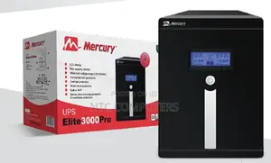Mercury Elite 3000u Smart Offline Ups -Uk Plug, 3000va/1800w