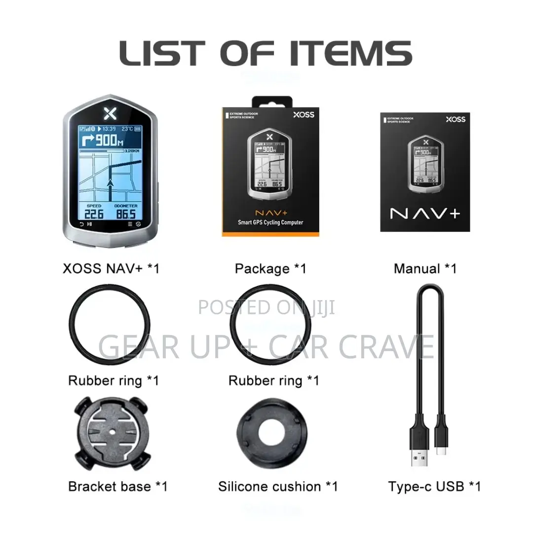 Xoss Smart GPS Cycling Computer Nav Plus
