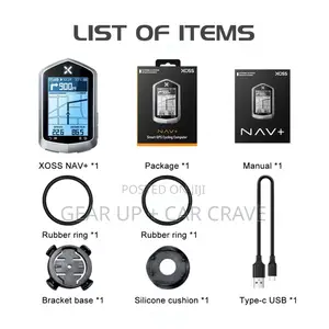 Xoss Smart GPS Cycling Computer Nav Plus