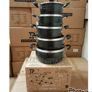 James Pot Black Cookware Set(Wove)*