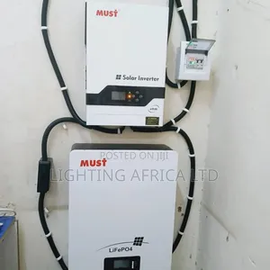 6kva Must Hybrid Inverter +10.12kwh Lithium +(8)700w Solar