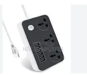 Mercury Multiport Universal Power Strip 5v 4a 3 X Usb + 1x