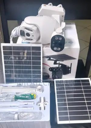Outdoor Camera,Ptz Solar Camera With Dual Lens
