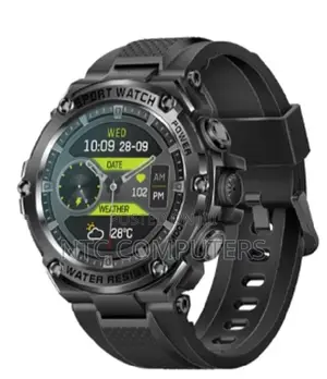 Promate 1.53" Round Screen Fitness Tracker Smartwatch