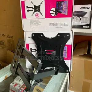 Black 14-55 Inch Movable LCD Wall Mount Bracket/Stand