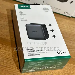 Ugreen 65w 3-port Gan Fast Charger
