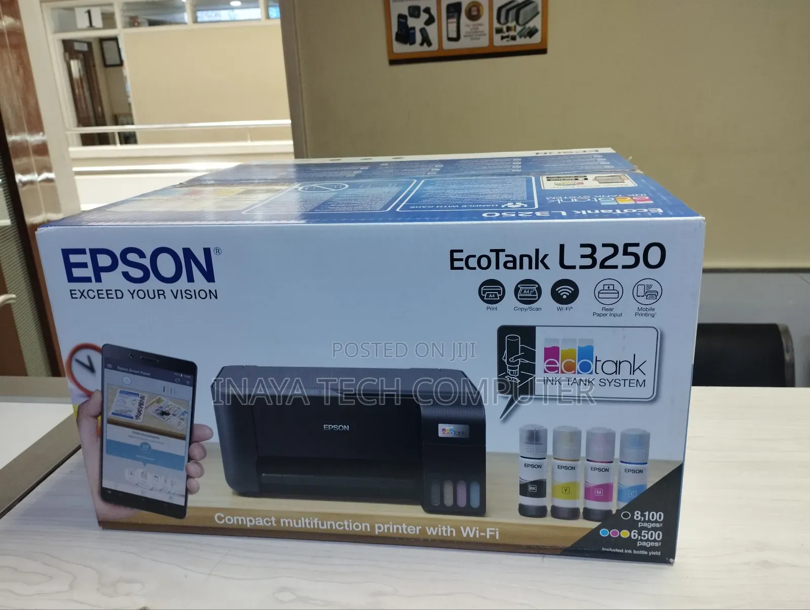 Epson Ecotank L3250 Wireless Printer