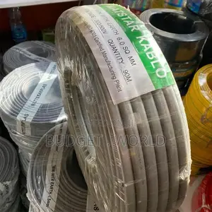 3 Core 6.0mm Twin With Earth Wire Electrical Cable, 6.0mm