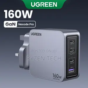 Ugreen Nexode Pro 160w 4-Port Fast Charger +1.5m 240w Cable