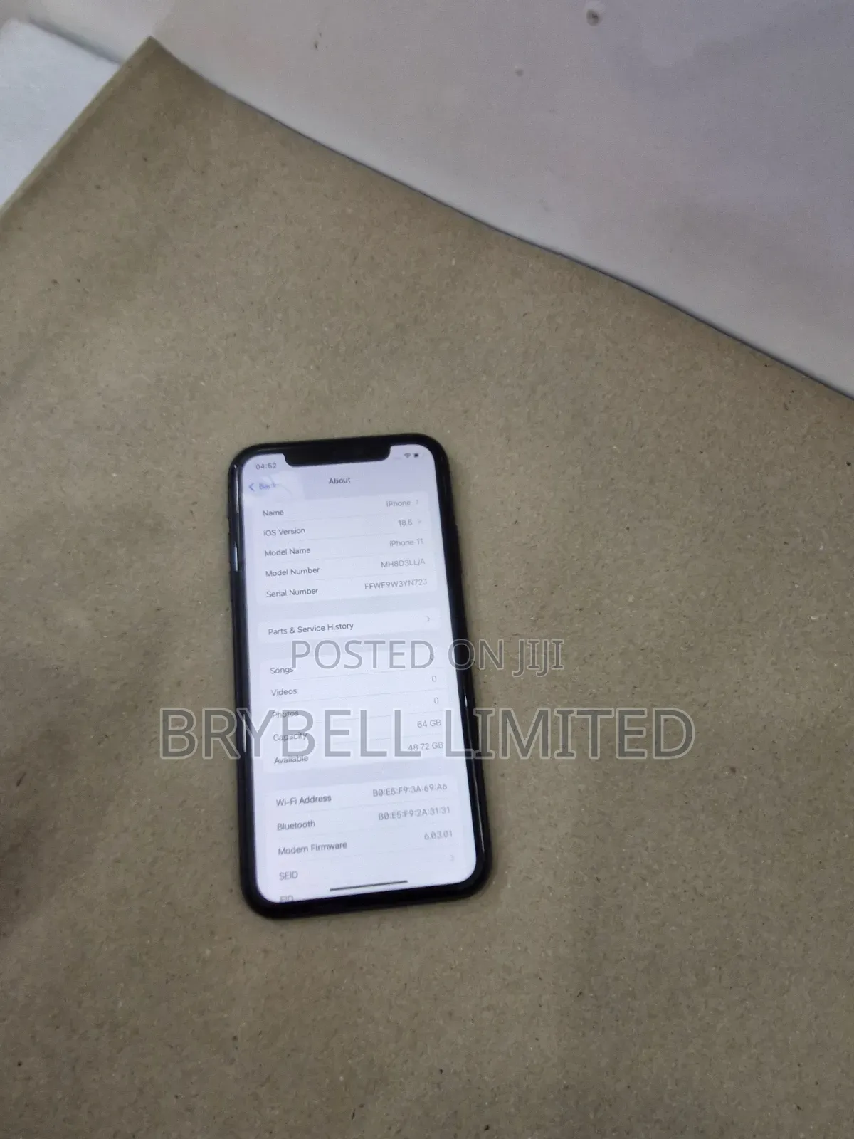 Apple iPhone 11 64 GB Black