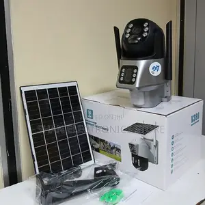 4g Dual Lens Solar CCTV 360° Rotating, Solar Powered