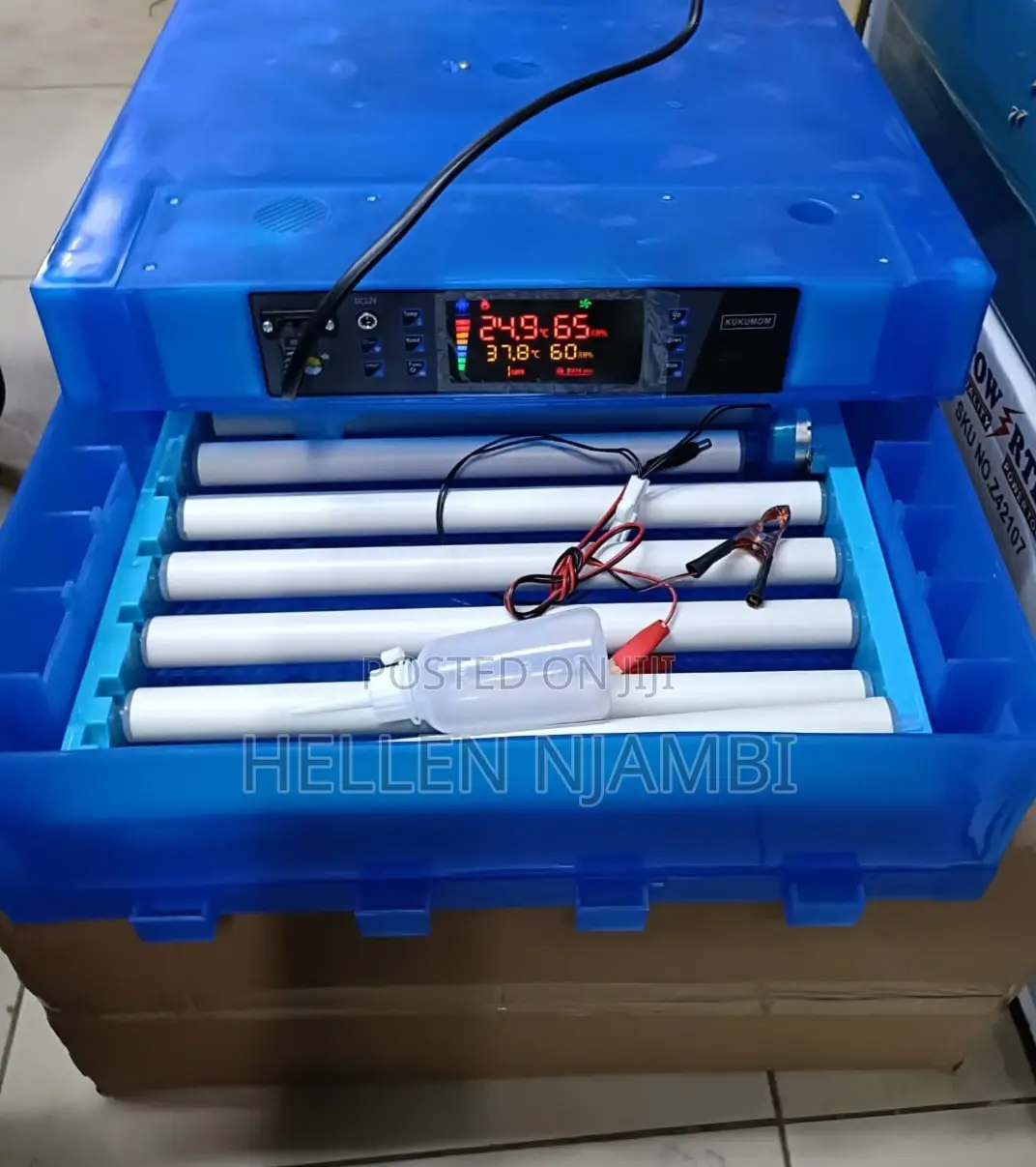 Ac/Dc 64eggs Automatic Egg Incubator Machine