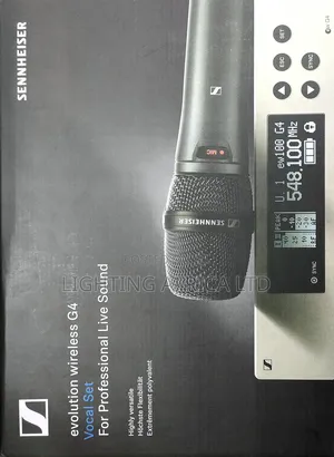 Sennheiser G4 Vocal Evolution Wireless 500m Frequency