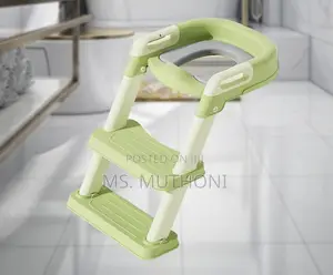 Kids Training Toilet Ladder Seat*