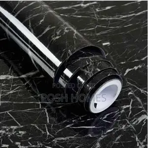 Black Contact Self Adhesive Wallpapers