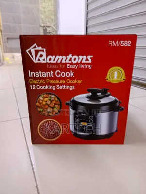 Ramtons 6l Rm/582 Electric Pressure Cooker (1100 W Power)
