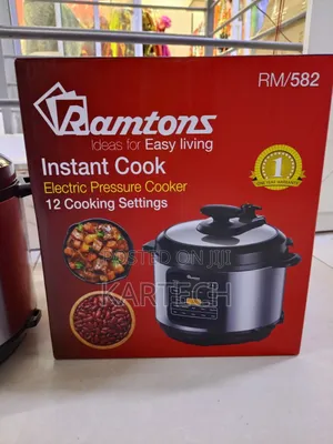 Ramtons 6ltr Rm/582 Electric Pressure Cooker 24hr Timer