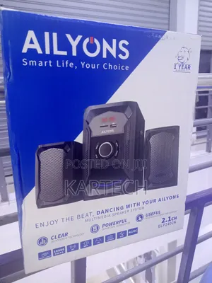Ailyons 2.1ch Elp- Sound System Fm,Bt,Usb