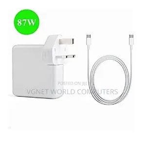 Apple Macbook Charger 87watts Usb-C Complete