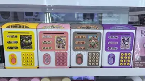 Finger Print Electronic Piggy Home Bank With Musi