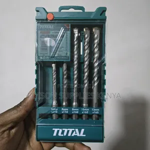 Total Hammer Drill Bits Set Concrete SDS Plus Drill Premium