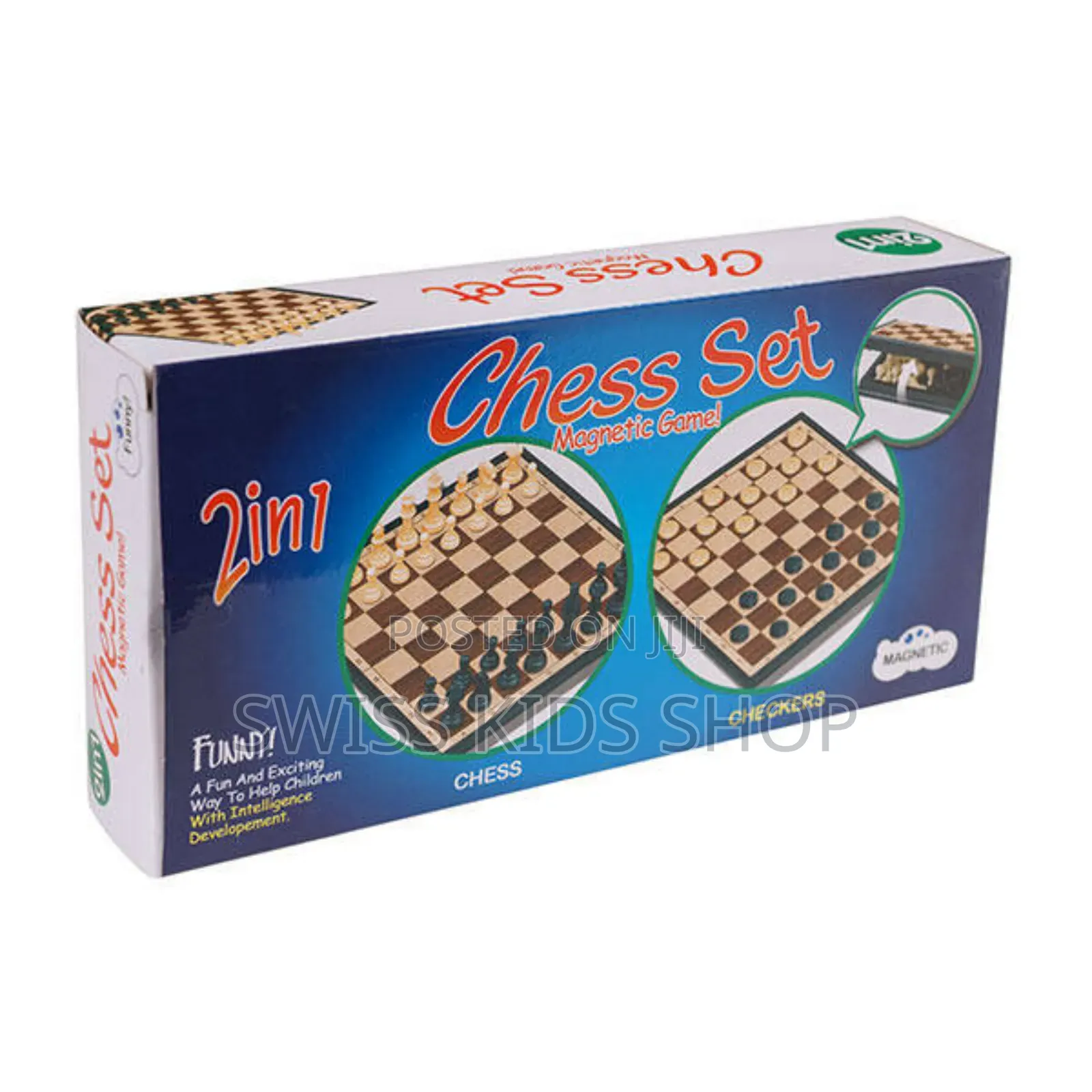 Chess and Checkers (Draughts) 2 in 1