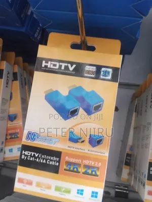 Hdtv Extender By Cat 6/6 Cable Available
