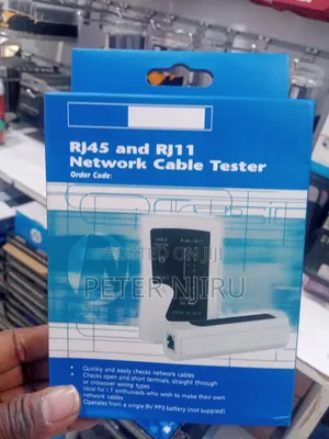 Rj45 And R J11 Network Cable Tester Available