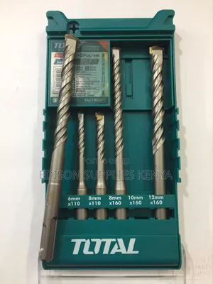 Total Hammer Drill Bits Set Concrete SDS Plus Drill Premium