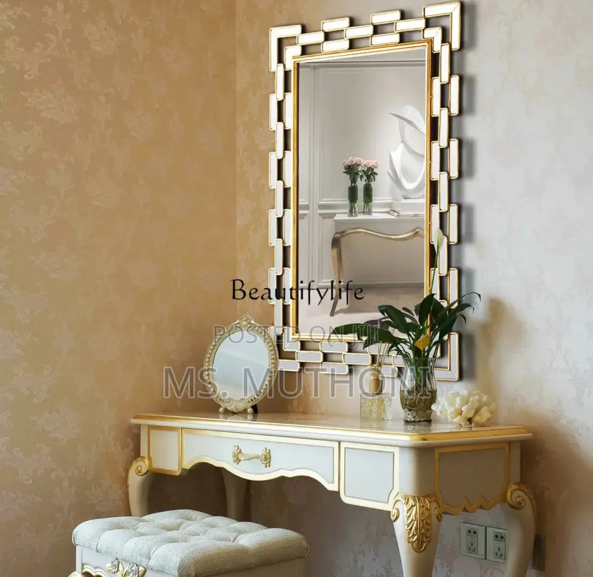 Creative Entrance Decorative Wall Mirror 
