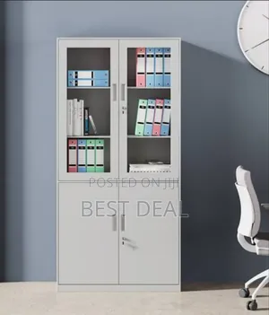 File Cabinet 4 Door Metallic