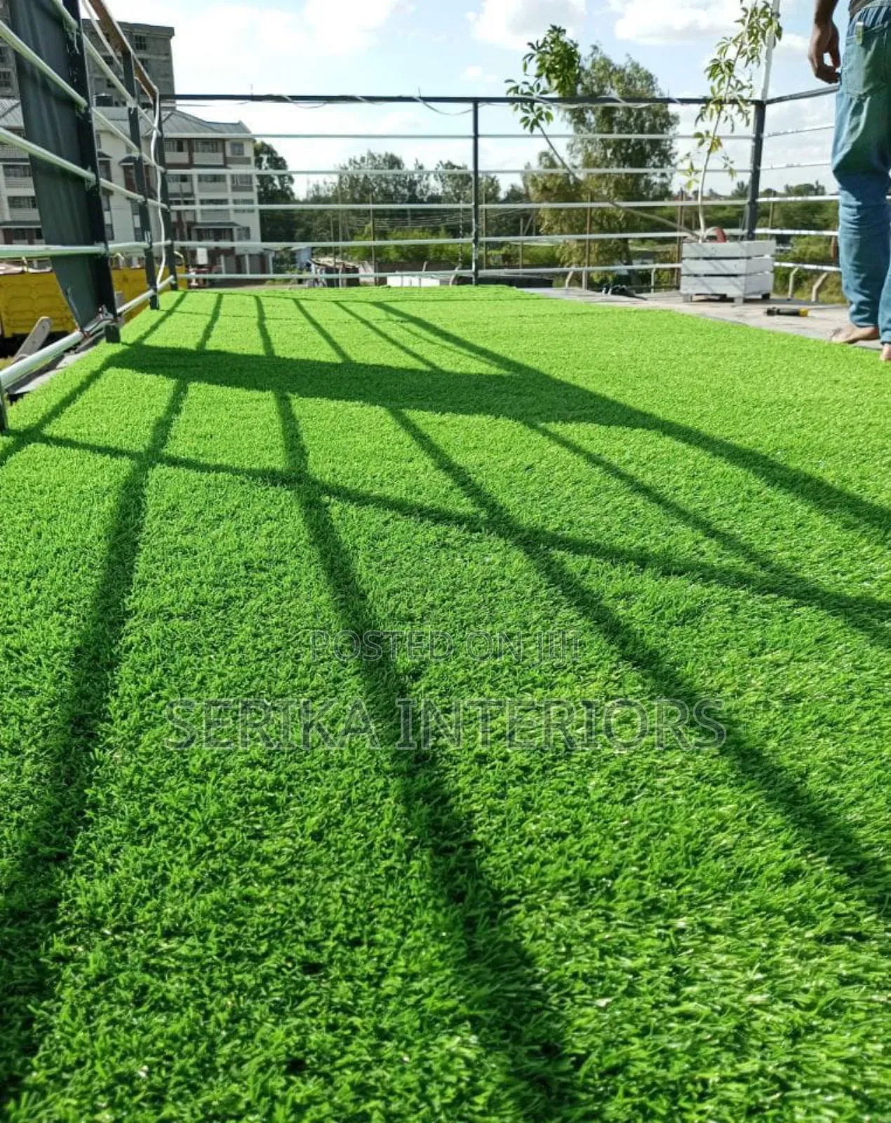 Environmental Friendly 20mm Grass Carpets Grass Carpets