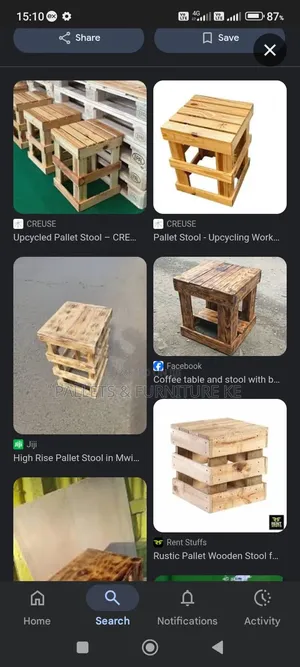 Pallets Stool