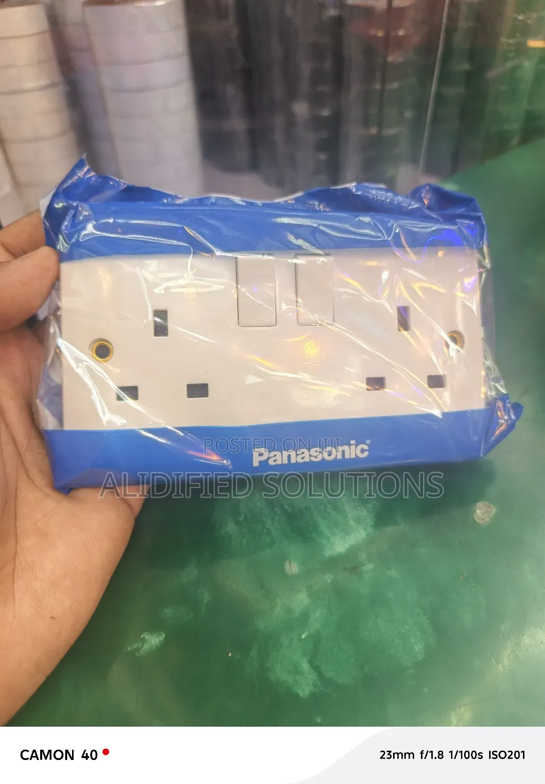 Panasonic Double Socket