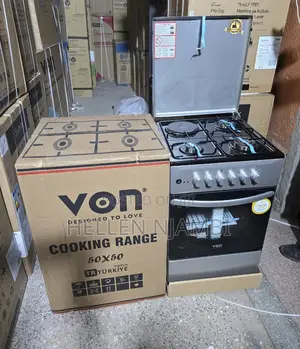 Von 3gas + 1electric 50×50 Standing Cooker